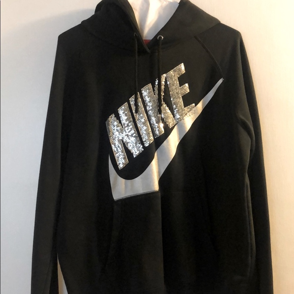 Sequined Nike Hoodie